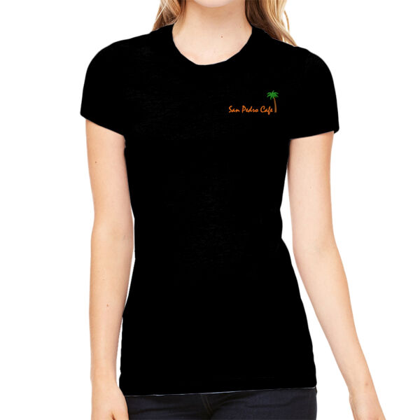 San Pedro Cafe - BELLA + CANVAS - Women's The Favorite Tee - Embroidered Logo Thumbnail